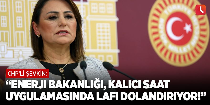 “Enerji Bakanlığı, kalıcı saat uygulamasında lafı dolandırıyor!”