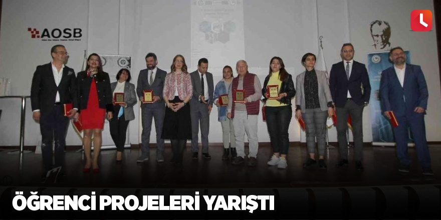 Öğrenci projeleri yarıştı