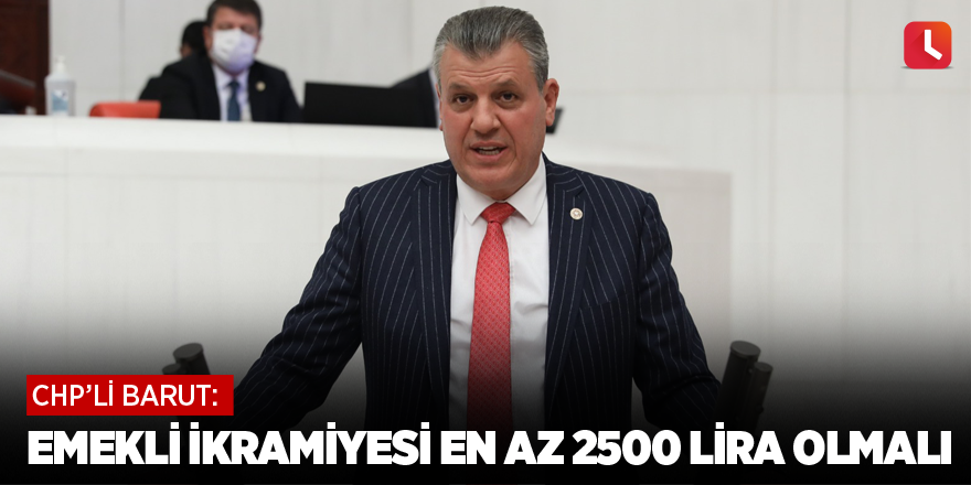 "Emekli ikramiyesi en az 2500 lira olmalı"