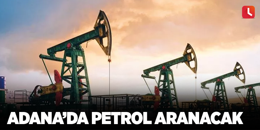 Adana’da petrol aranacak