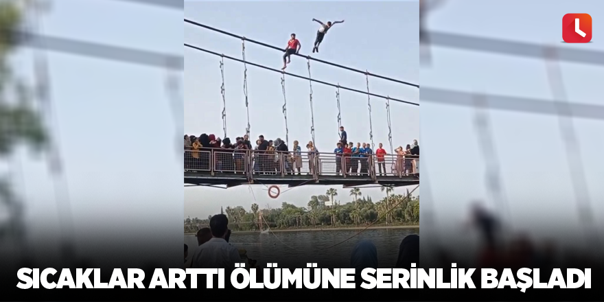 Sıcaklar arttı ölümüne serinlik başladı