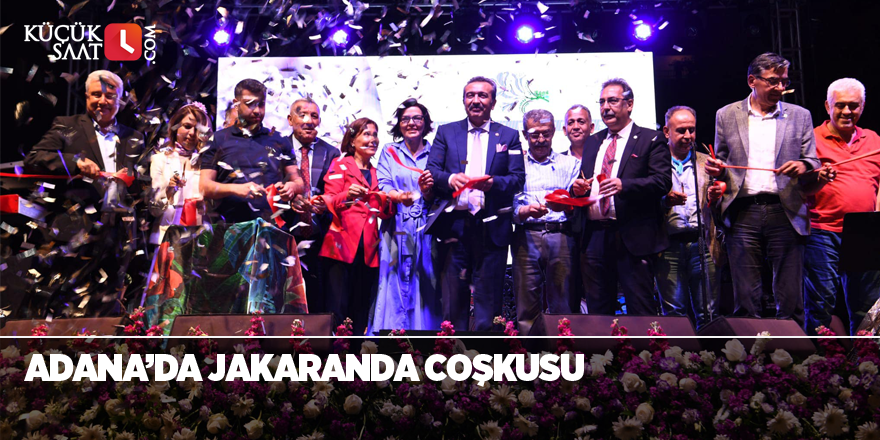 Adana’da jakaranda coşkusu