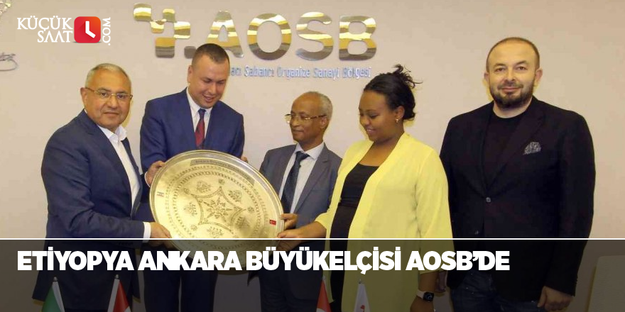 Etiyopya Ankara Büyükelçisi AOSB’de