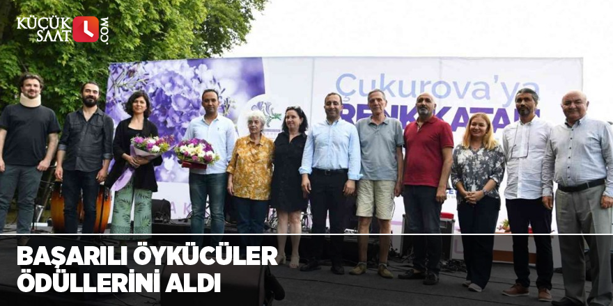 Başarılı öykücüler ödüllerini aldı