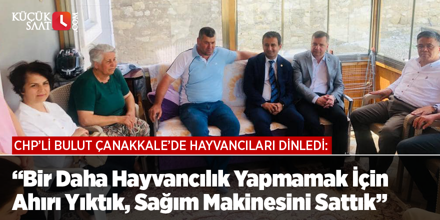 “Bir Daha Hayvancılık Yapmamak İçin Ahırı Yıktık, Sağım Makinesini Sattık”