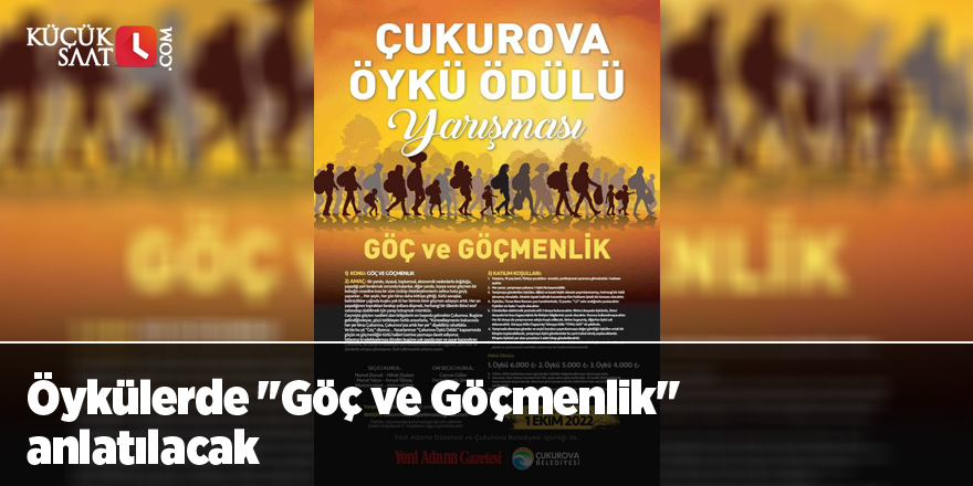 Öykülerde "Göç ve Göçmenlik" anlatılacak