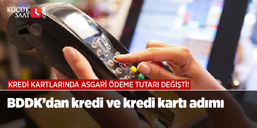 BDDK’dan kredi ve kredi kartı adımı