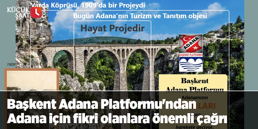 Başkent Adana Platformu'ndan Adana için fikri olanlara önemli çağrı