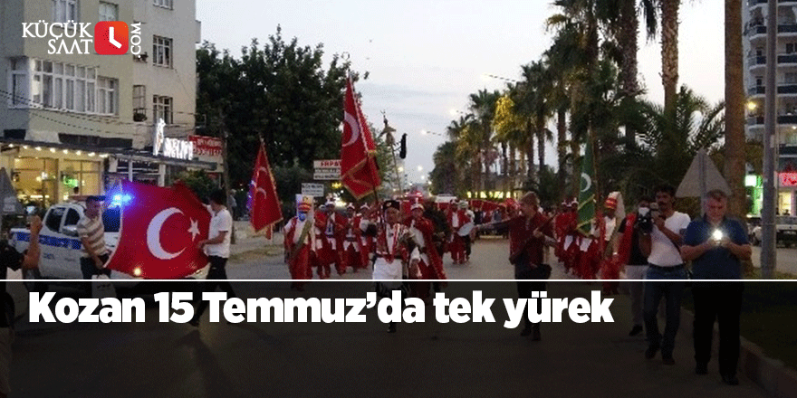 Kozan 15 Temmuz’da tek yürek