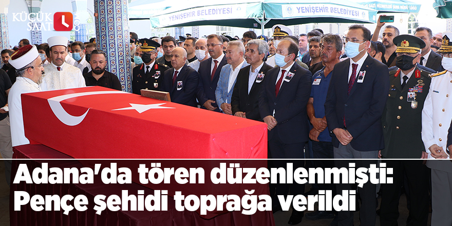 Adana'da tören düzenlenmişti: Pençe şehidi Uzman Çavuş Remzi Nişan toprağa verildi