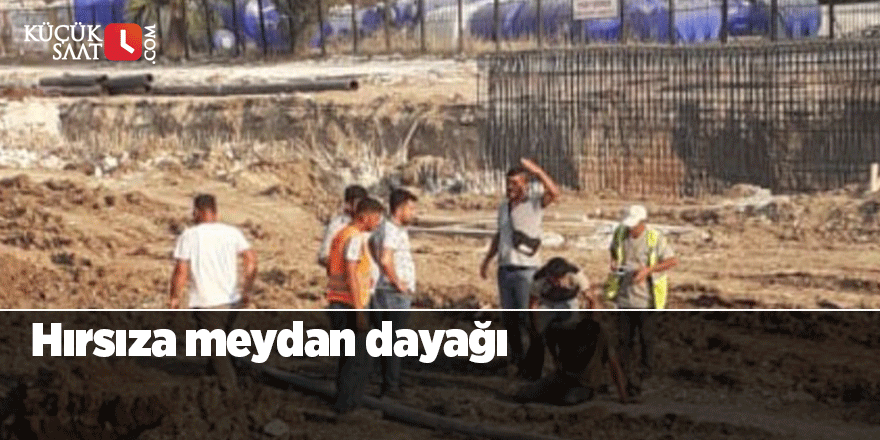 Hırsıza meydan dayağı