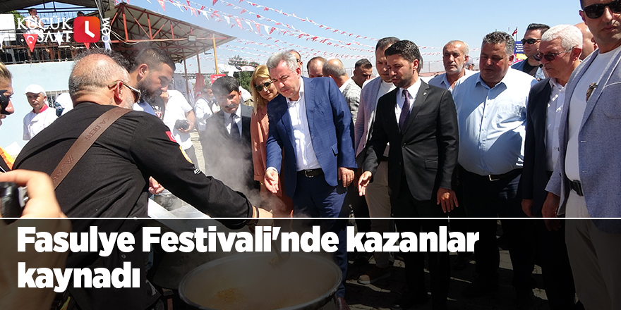 Fasulye Festivali'nde kazanlar kaynadı