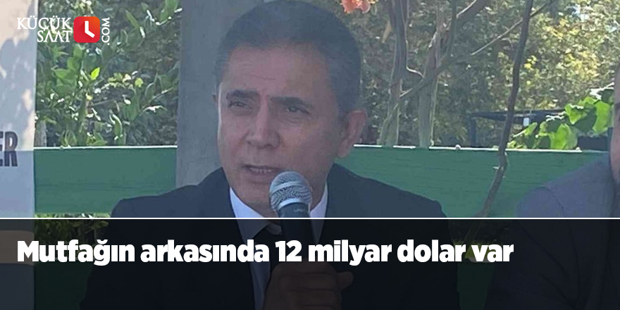 Mutfağın arkasında 12 milyar dolar var