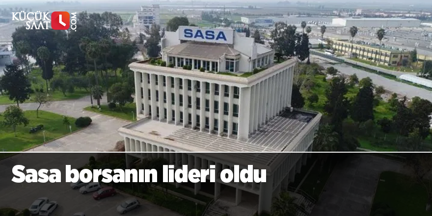 Sasa borsanın lideri oldu