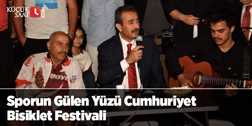 Sporun Gülen Yüzü Cumhuriyet Bisiklet Festivali