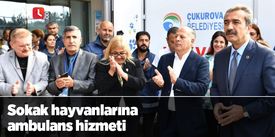 Sokak hayvanlarına ambulans hizmeti