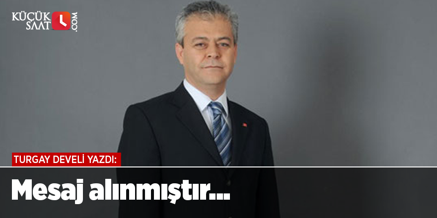 Mesaj alınmıştır...