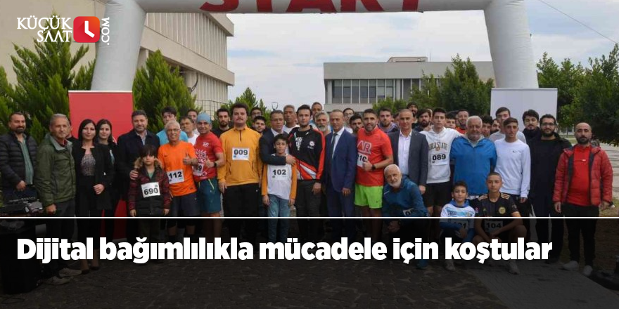 Dijital bağımlılıkla mücadele için koştular