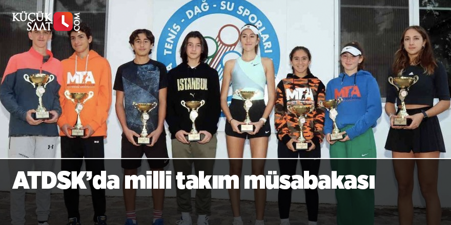 ATDSK’da milli takım müsabakası