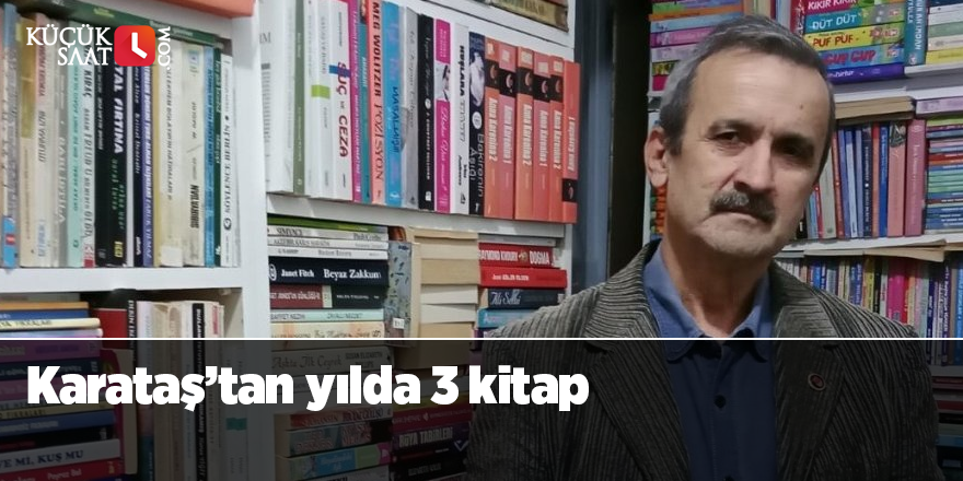 Karataş’tan yılda 3 kitap