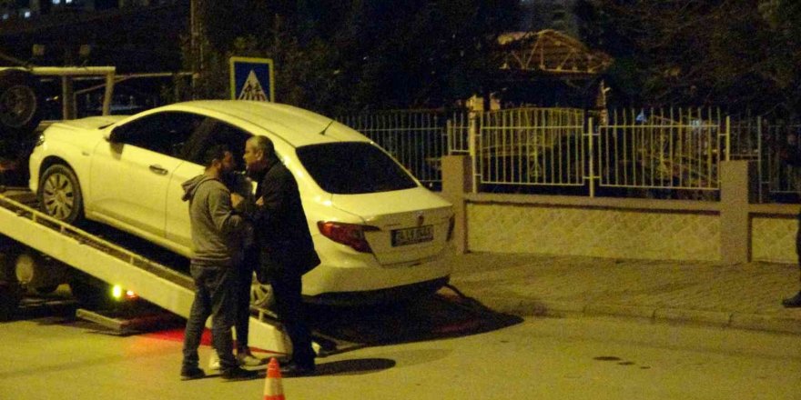 Alkollü şahıslar denetimde polislere zor anlar yaşattı