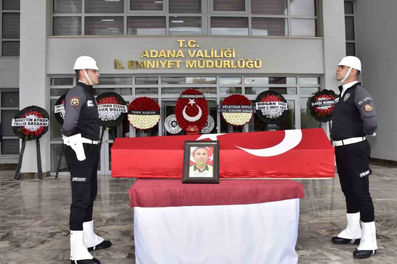 Şehit düşen polis için tören düzenlendi