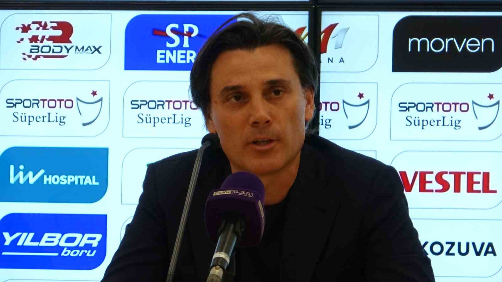 Montella: “5-3’ü yakaladıktan sonra da maçı yönetmeyi başardık”