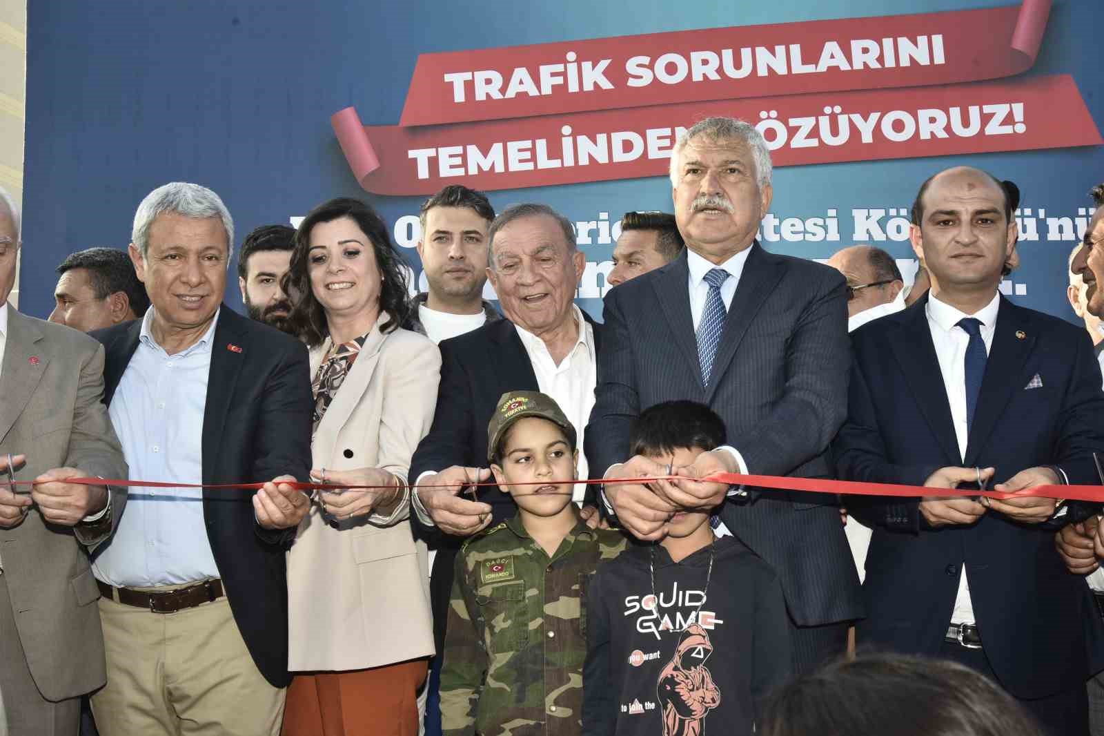 Yeşiloba Oto Galericiler Köprüsü açıldı