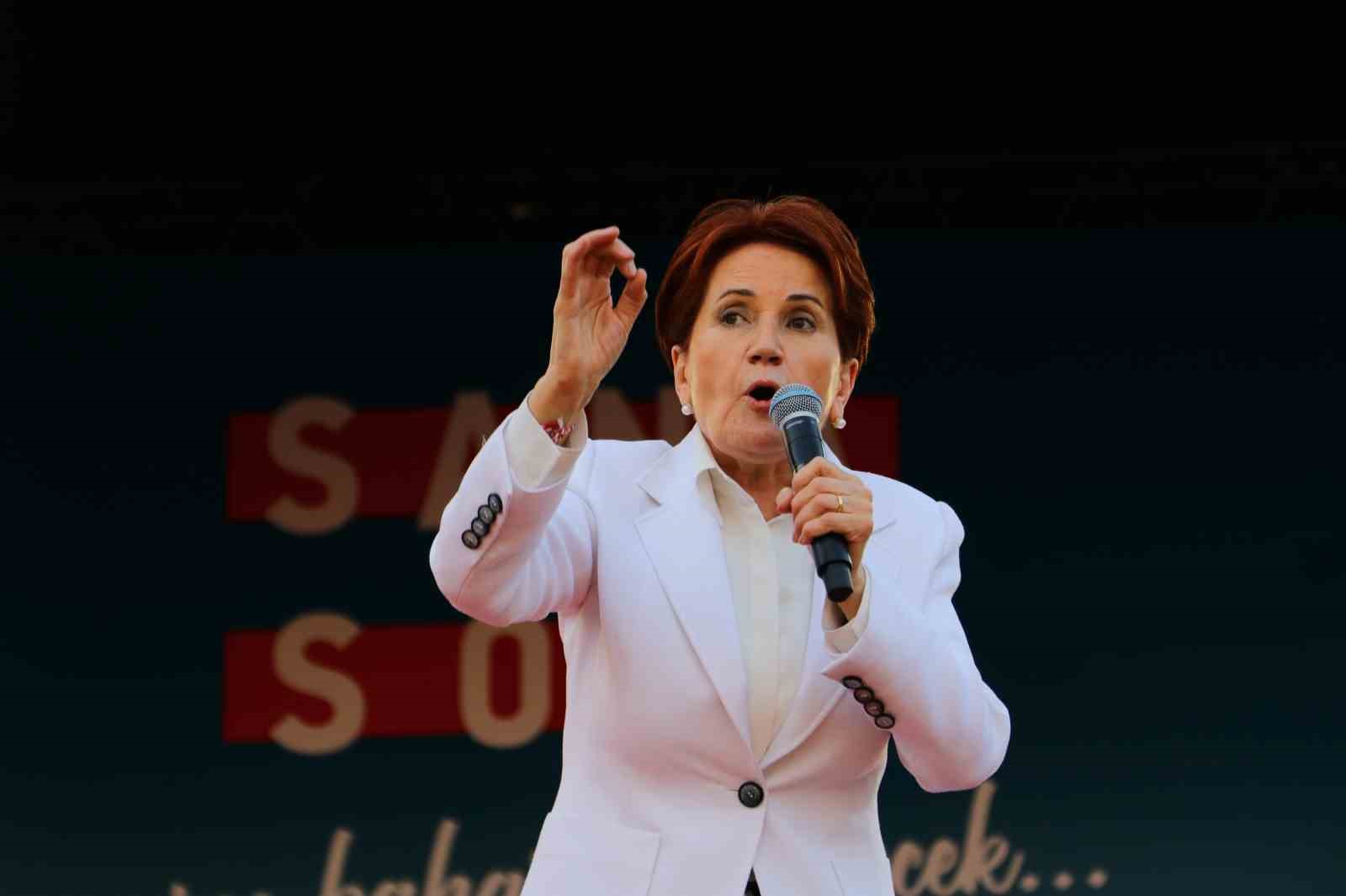 Meral Akşener, CHP’li her aileden bir oy istedi