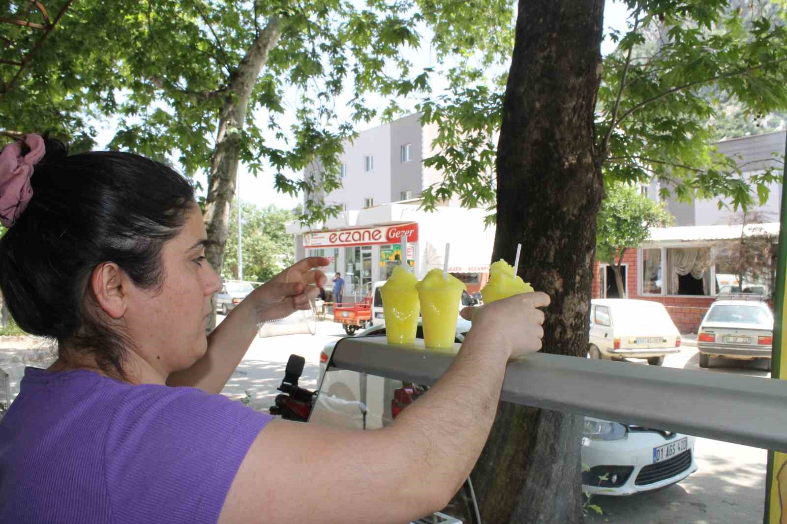 Limon, çilek ve kividen sonra lavanta dondurması üretimi de başladı