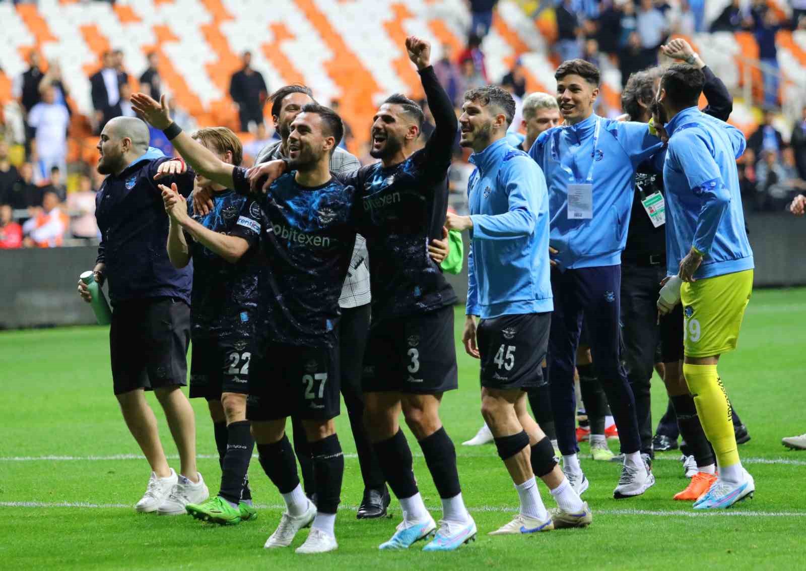 Adana Demirspor’un Süper Lig karnesi göz doldurdu