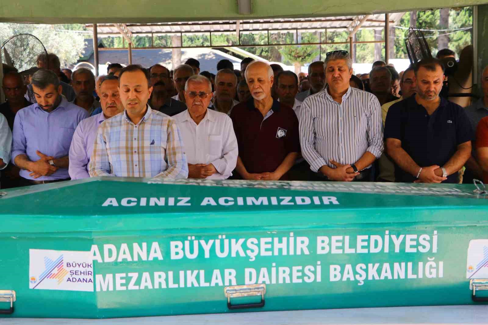 Görünmez kaza kurbanı pilotun cenazesi Adana’da toprağa verildi