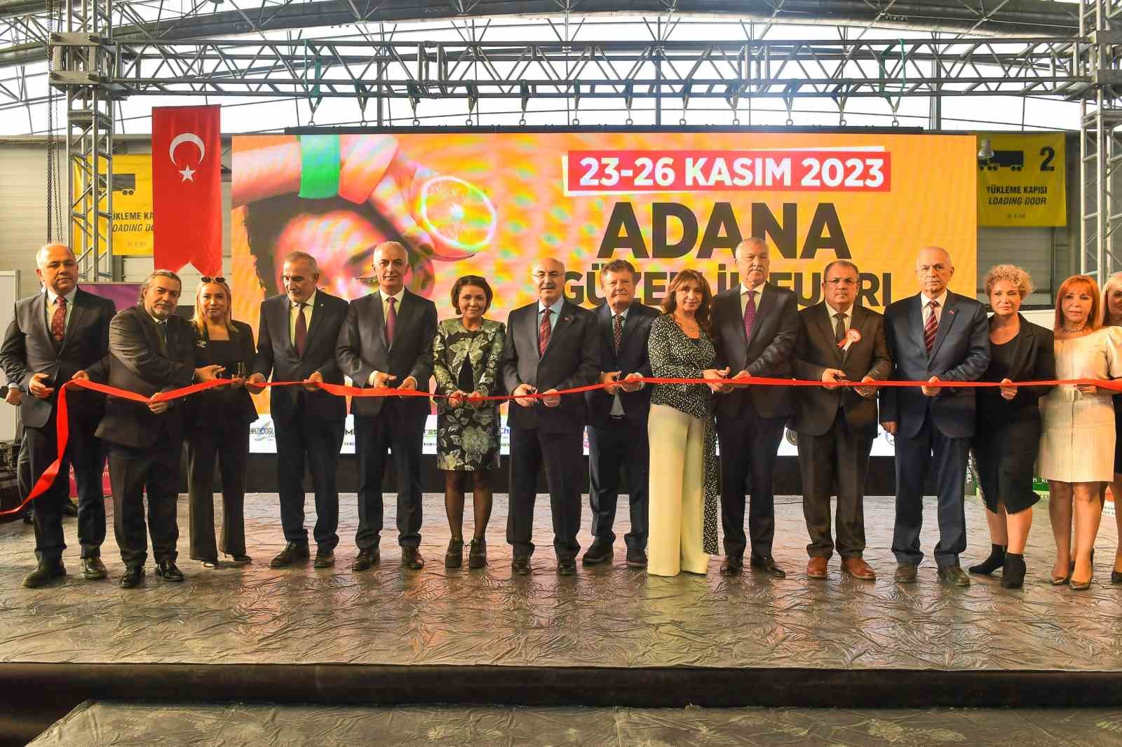 5. Adana Güzelik Fuarı’nın açılışı yapıldı