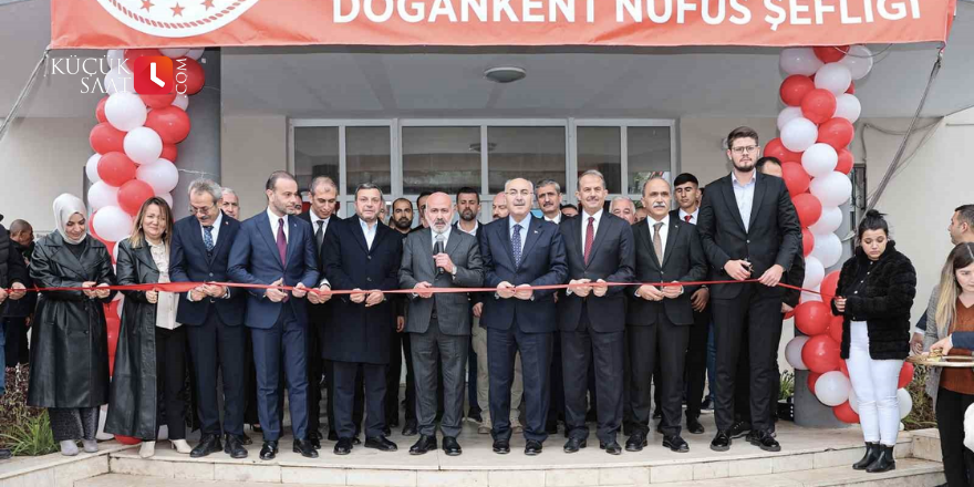 Doğankent nüfus şefliği törenle açıldı