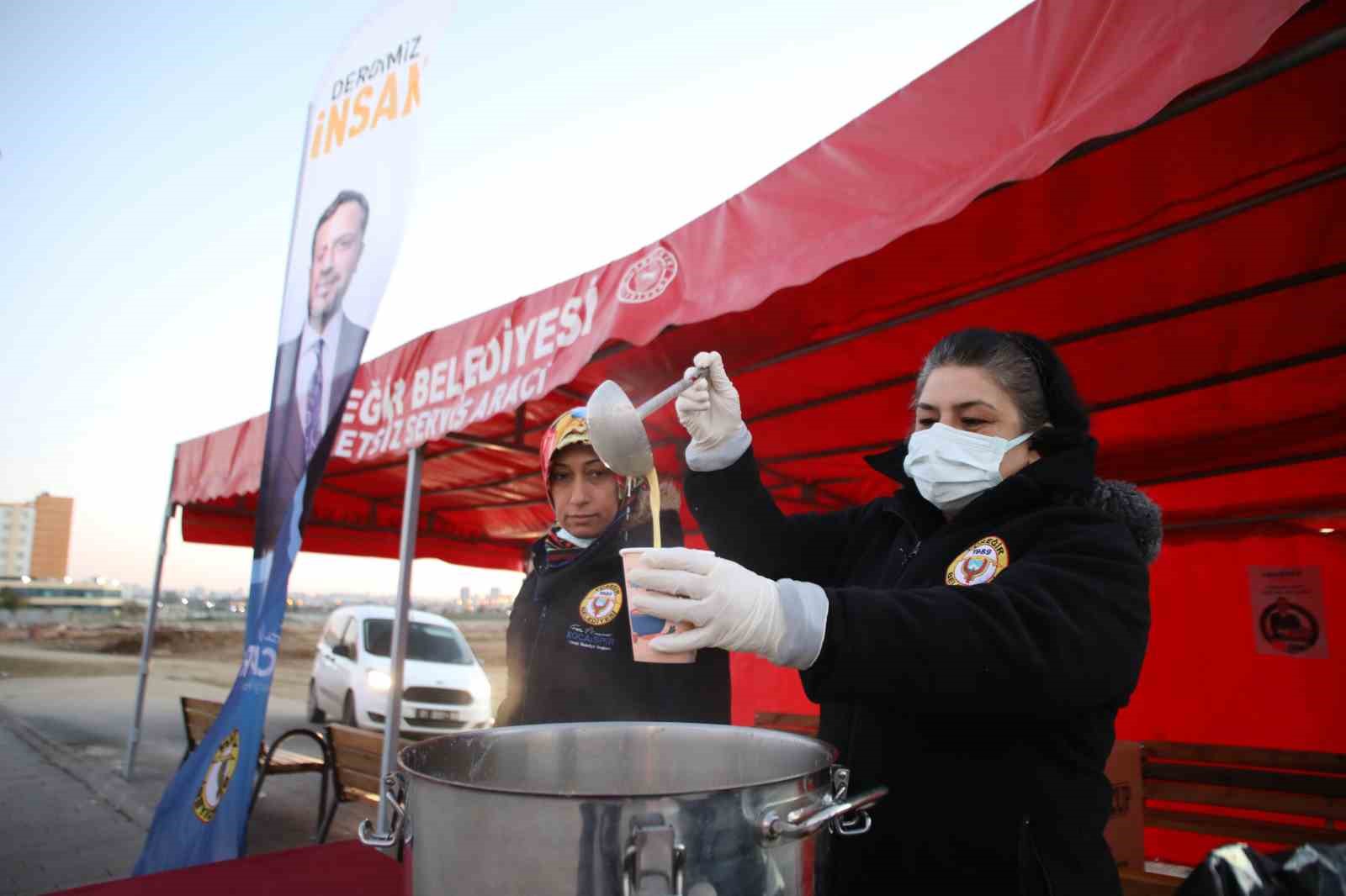 Sabah çorbası Yüreğir Belediyesi’nden