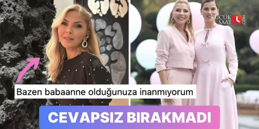 Arzu Sabancı 'Babaanne Olduğunuza İnanamıyorum' Diyen Takipçisine Verdiği Cevapla Dikkat Çekti