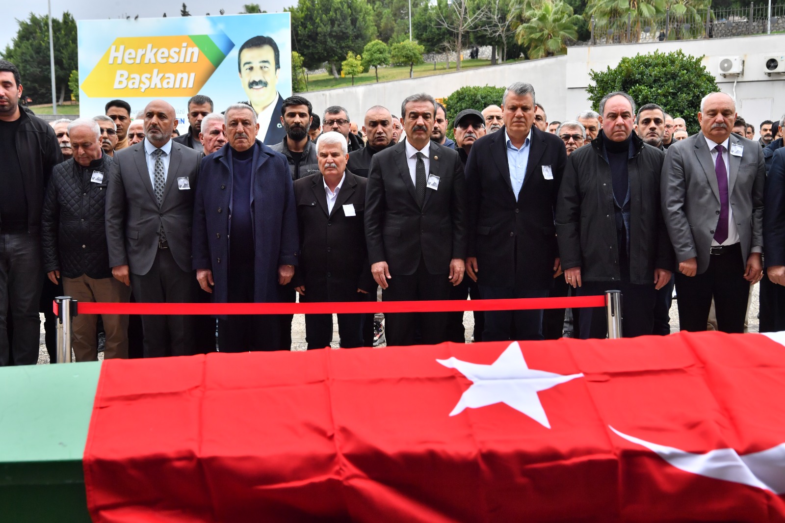 Çukurova Belediyesi’nde Kenan Özdemir için tören düzenlendi