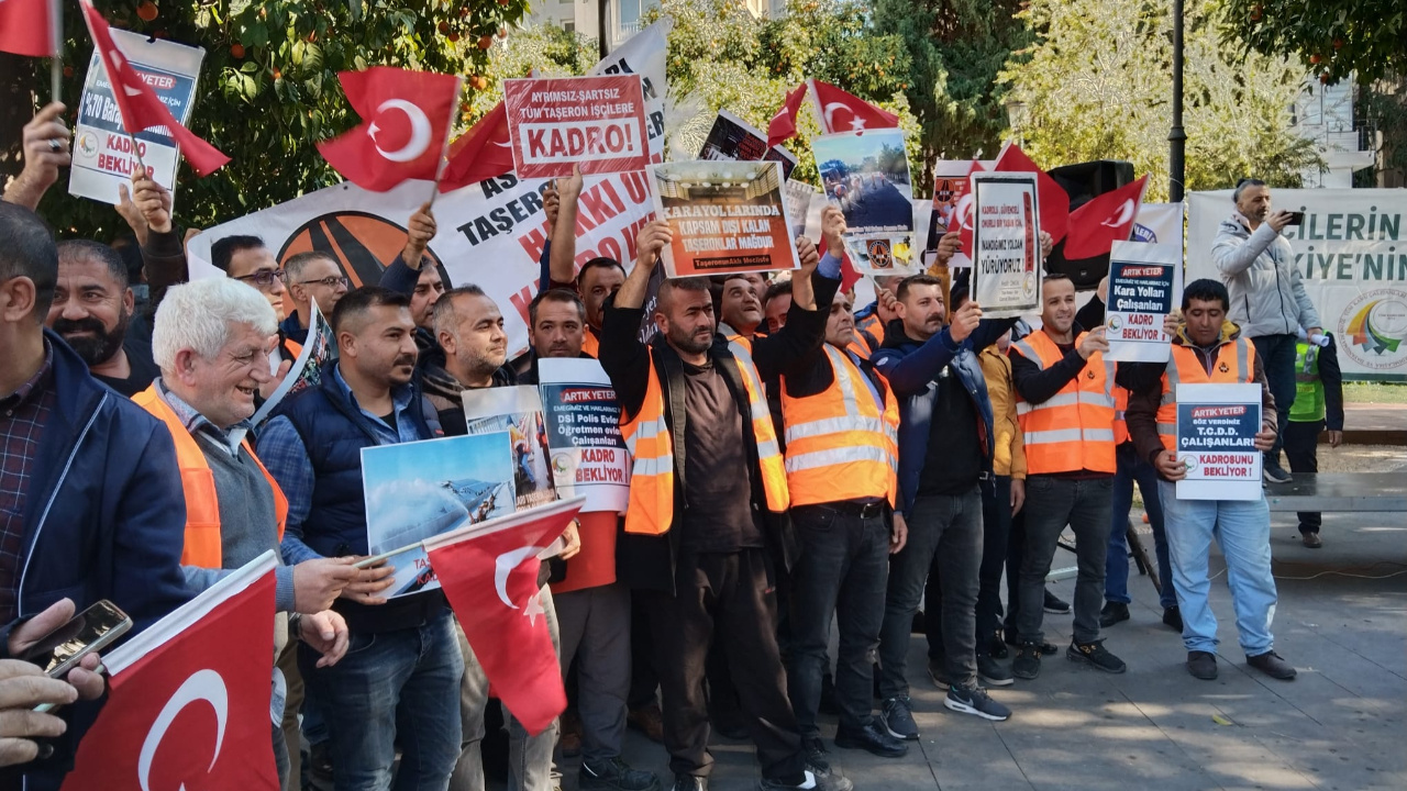 İşçiler Adana’dan seslendi: Devlet taşeron çalıştıramaz!