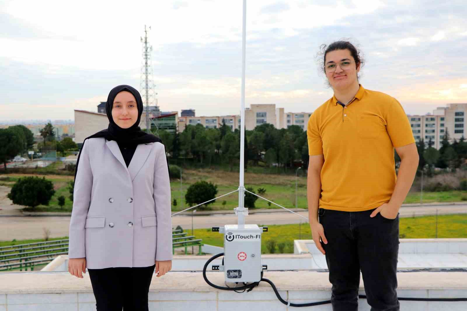 Adana’da Türkiye’nin 6. ’Alçak Yörünge Uydu Yer Gözlem İstasyonu’ kuruldu