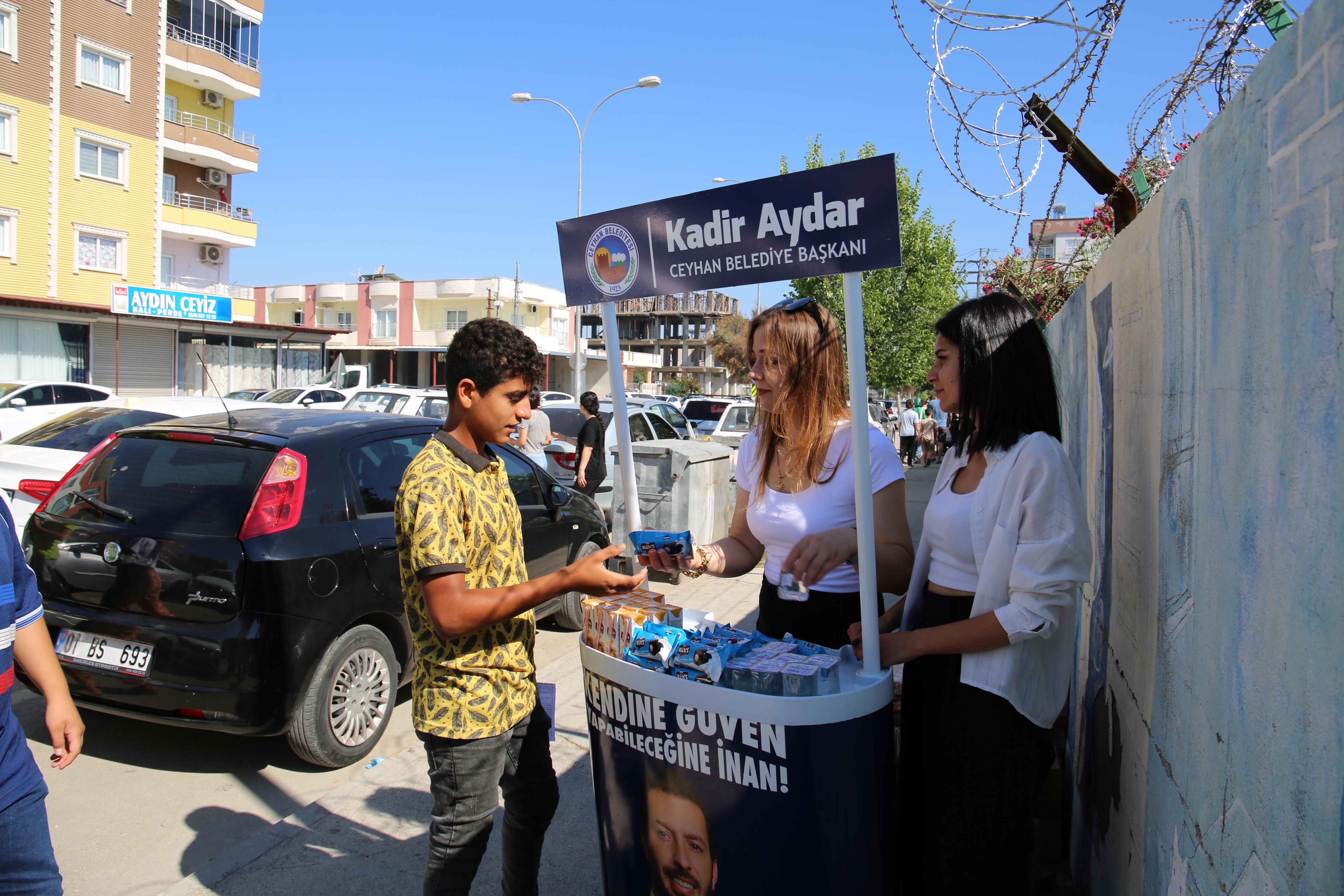 Ceyhan Belediyesi'nden öğrencilere sınav desteği