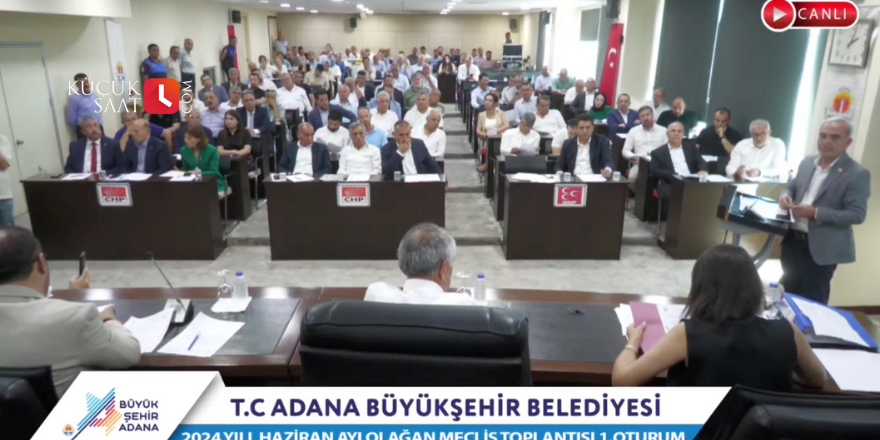 Adana Büyükşehir Belediye Meclisi'nde canlı yayınlar yeniden başladı