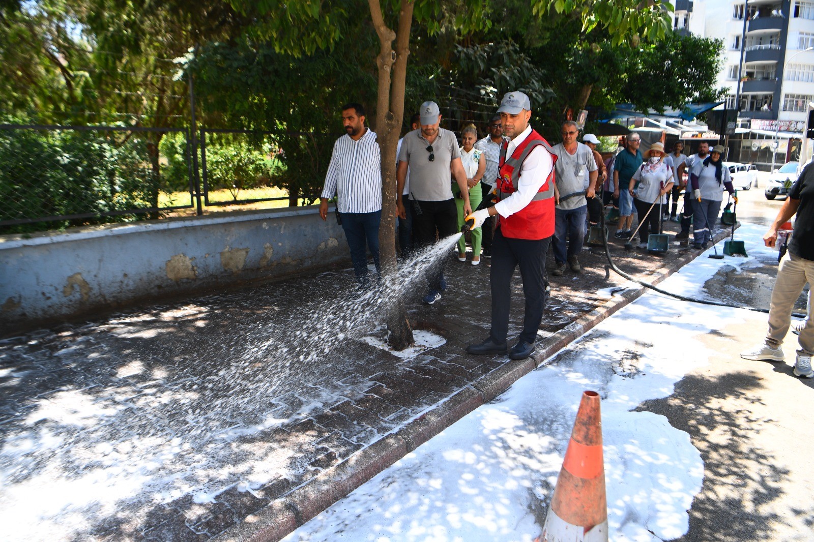 Çukurova’nın sokakları tertemiz oluyor