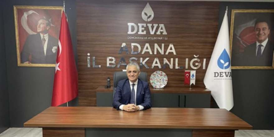 DEVA Partisi Adana İl Başkanlığı'nda Özünal dönemi