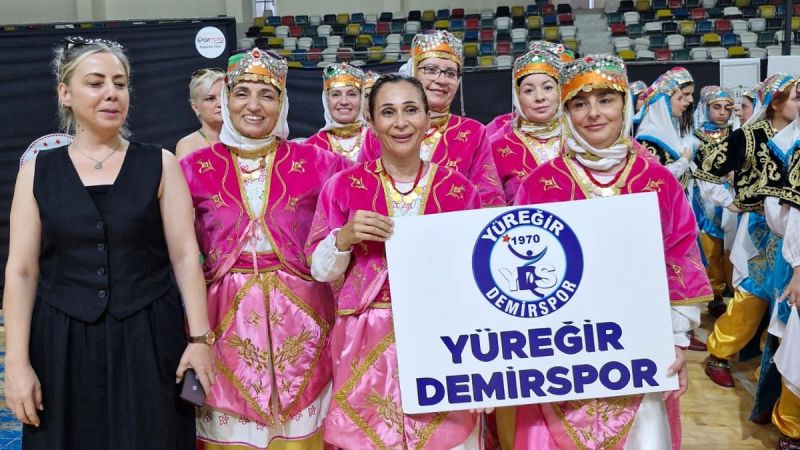 Yüreğir Demirspor 2. Oldu: Türk Halk Oyunları Kulüpler Bölge Yarışması Sonuçlandı