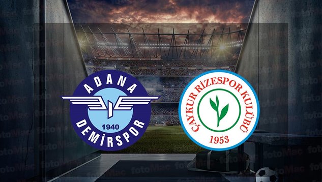 Adana Demirspor - Rizespor maçı ne zaman, saat kaçta ve hangi kanalda canlı yayınlanacak? | Trendyol Süper Lig