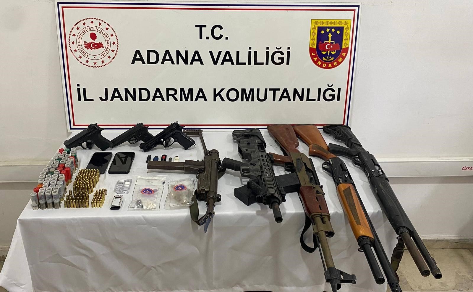 Adana'da silah kaçakçılığı operasyonu