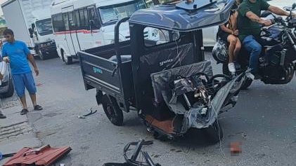 Motosikletin gaz kolu takılı kalınca feci şekilde can verdi