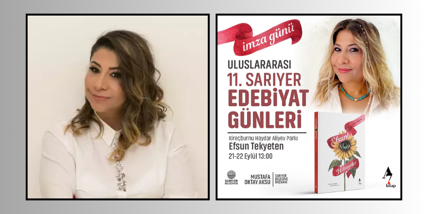 Sarıyer'de imza günü: "Efsunlu Hikayeler"