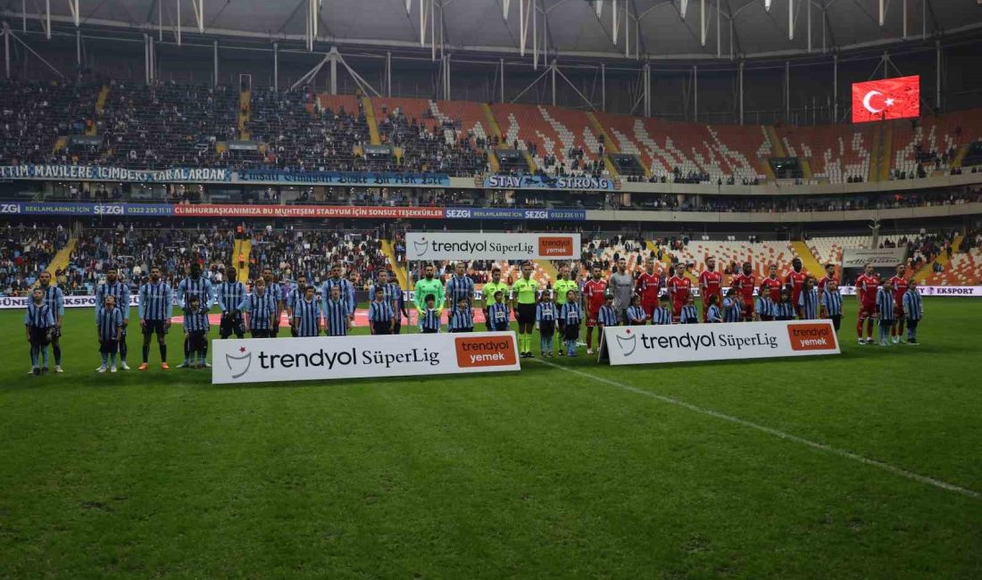 Trendyol Süper Lig: Adana Demirspor:1 - Samsunspor:0 (Maç devam ediyor)