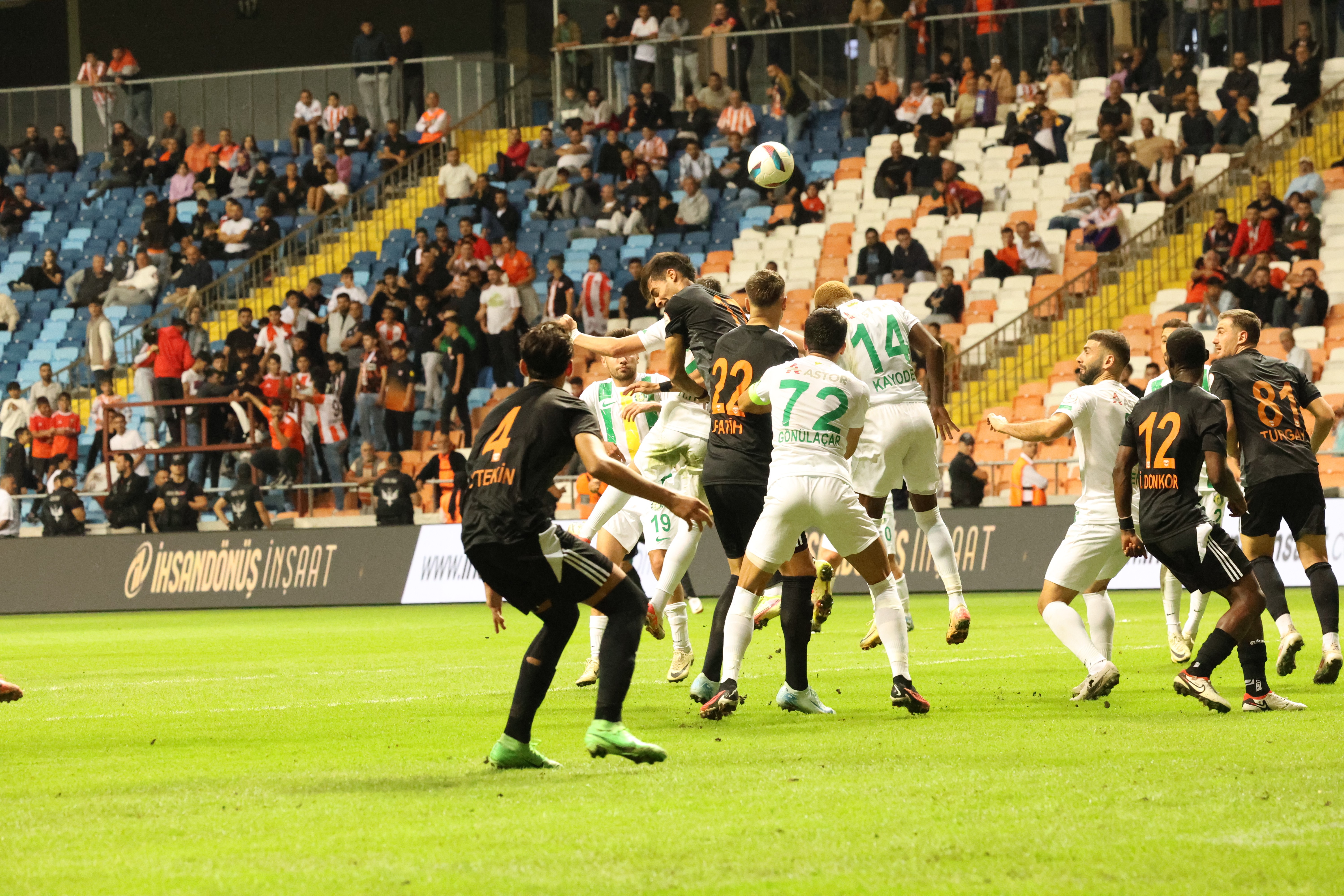 Adanaspor evinde farkla kaybetti